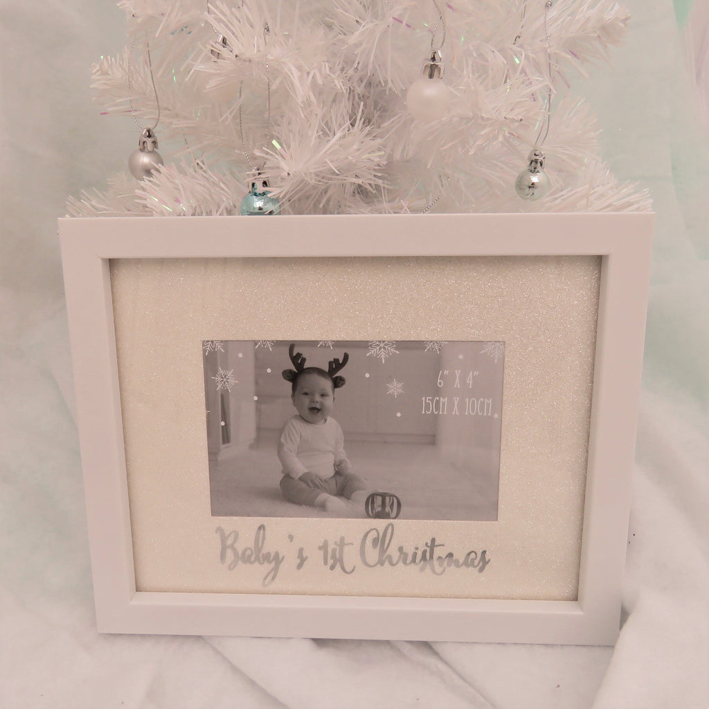Baby's First Christmas Photo Frame